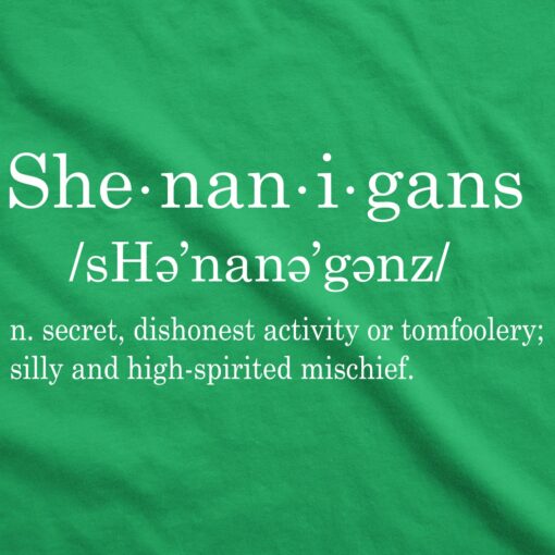 Shenanigans Definition Men’s Tshirt