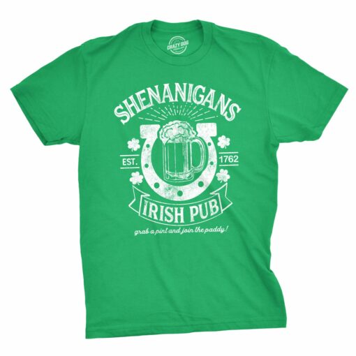 Shenanigans Irish Pub Men’s Tshirt