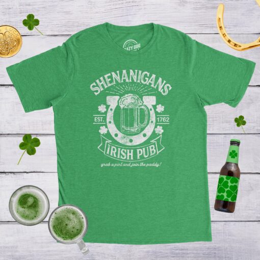 Shenanigans Irish Pub Men’s Tshirt