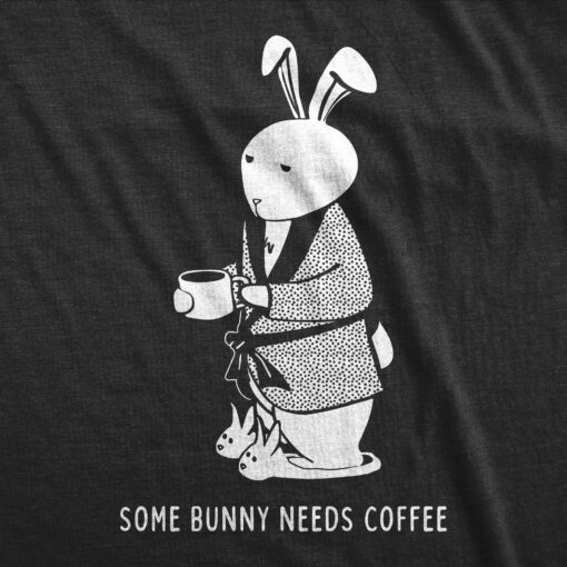 Some Bunny Needs Coffee Men’s Tshirt