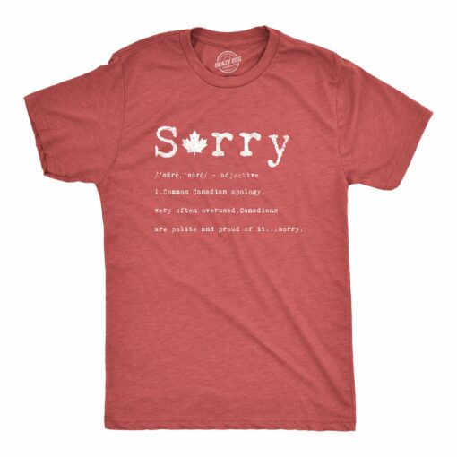 Sorry Definition Men’s Tshirt