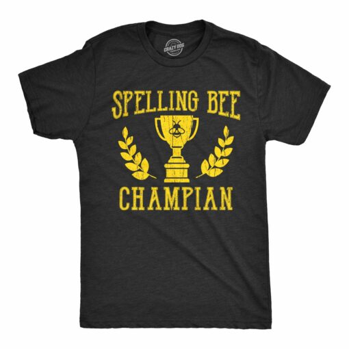 Spelling Bee Champion Men’s Tshirt