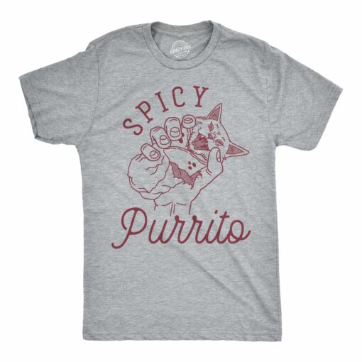 Spicy Purrito Men’s Tshirt