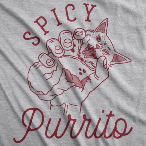 Spicy Purrito Men’s Tshirt