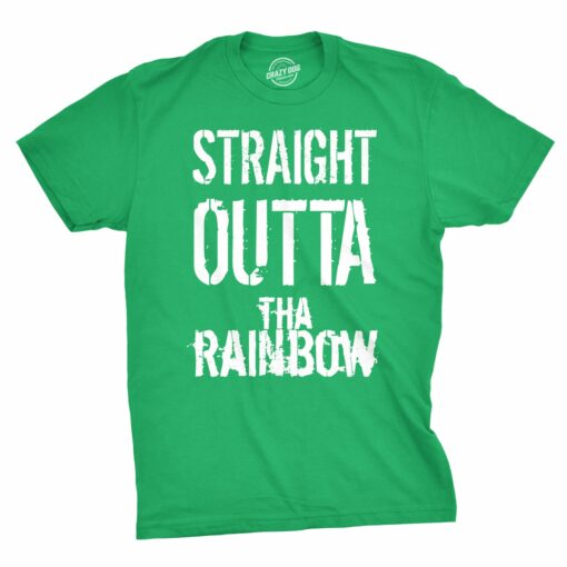 Straight Outta The Rainbow Men’s Tshirt
