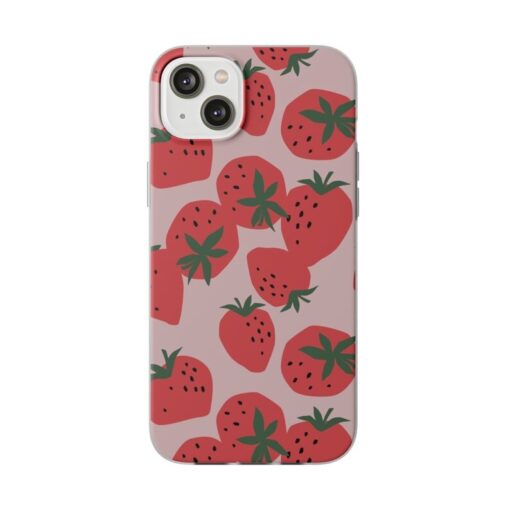 Strawberry Phone Case Collage Style