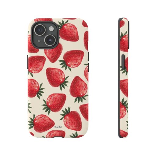 Strawberry Phone Case Milky