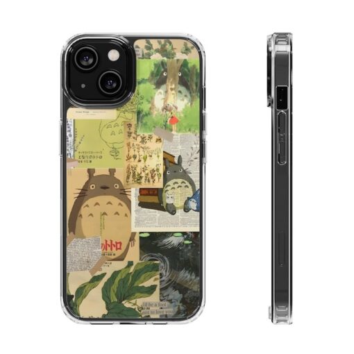Studio Ghibli Phone Case Collage Totoro