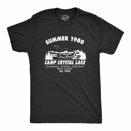 Summer 1980 Camp Crystal Lake Men’s Tshirt
