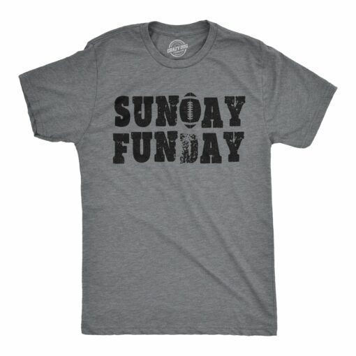 Sunday Funday Vintage Football Men’s Tshirt