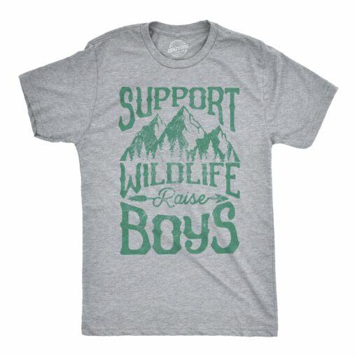 Support Wildlife Raise Boys Men’s Tshirt