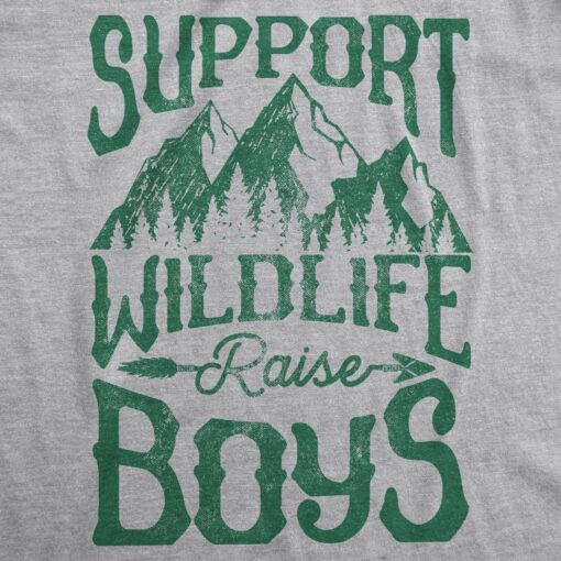 Support Wildlife Raise Boys Men’s Tshirt