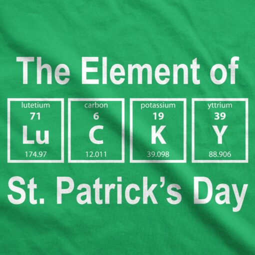 The Element Of St. Patrick’s Day Men’s Tshirt