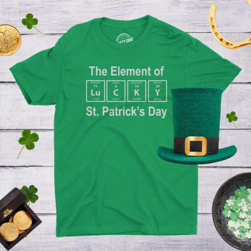 The Element Of St. Patrick’s Day Men’s Tshirt
