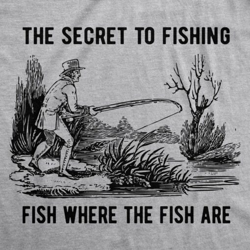 The Secret To Fishing Men’s Tshirt