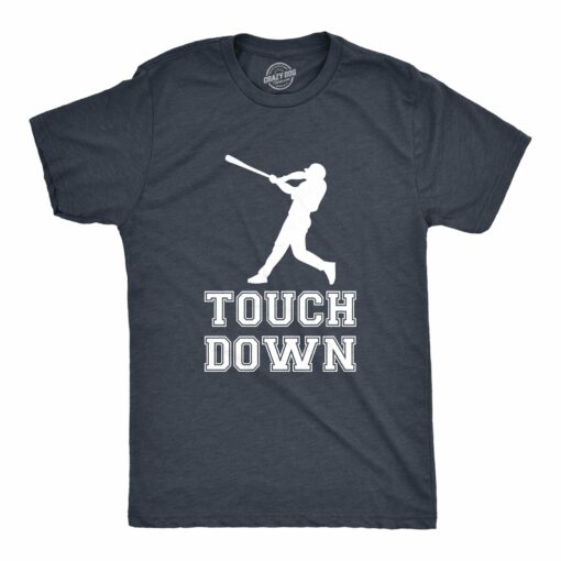 Touch Down Baseball Bat Men’s Tshirt