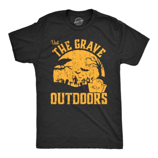 Visit The Grave Outdoors Men’s Tshirt