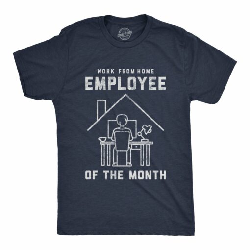 Work From Home Employee Of The Month Coronavirus Men’s Tshirt
