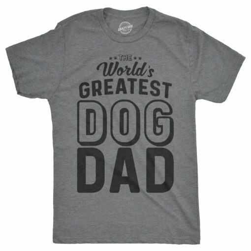 World’s Greatest Dog Dad Men’s Tshirt