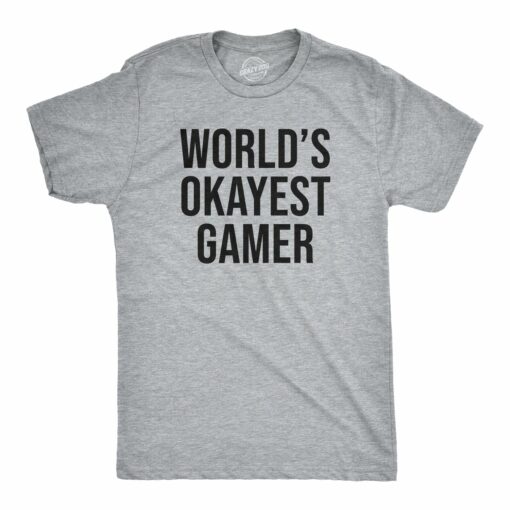 World’s Okayest Gamer Men’s Tshirt