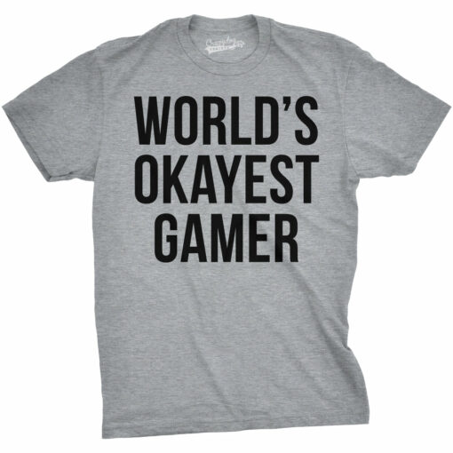 World’s Okayest Gamer Men’s Tshirt