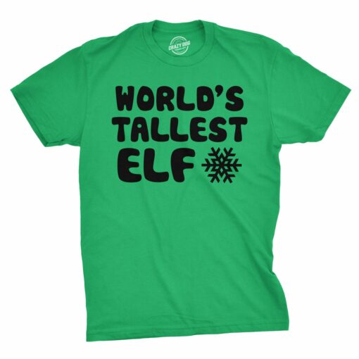 World’s Tallest Elf Men’s Tshirt