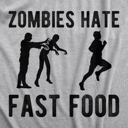 Zombies Hate Fast Food Men’s Tshirt