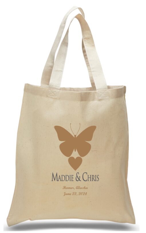 Butterfly Wedding Tote