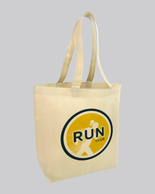 Customized Logo Bottom Gusset Tote Bags – Promotional Tote Bags