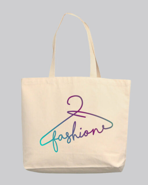 MedLarge Canvas Tote Bags Customized  Personalized Tote Bag with Long Handles