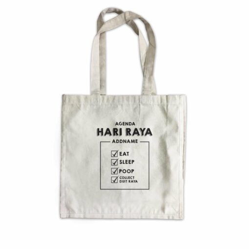 Babys Agenda Hari Raya Canvas Bag Personalizable Designs Raya Agenda