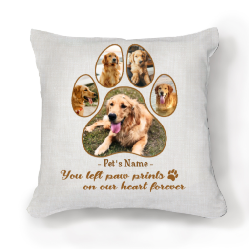 Dog Memorial Gifts, Dog Memorial Pillow, Personalized Pet Memorial Gift