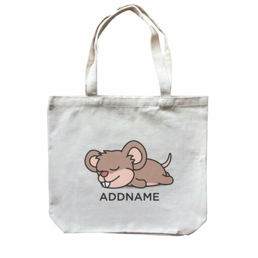 Lazy Rat Addname Canvas Bag