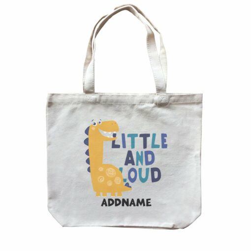 Little and Loud Dinosaur Addname Bag Canvas Bag