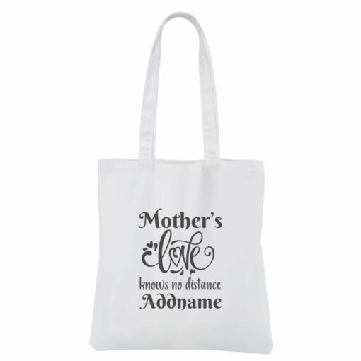 [MOTHER’S DAY 2021] Mother’s Love Knows No Distance White Canvas Bag