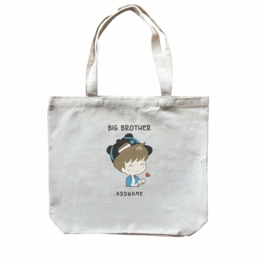 My Lovely Family Series Big Brotther Addname Canvas Bag