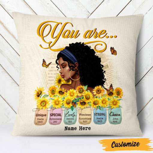 Personalized BWA Daughter You Are Pillow