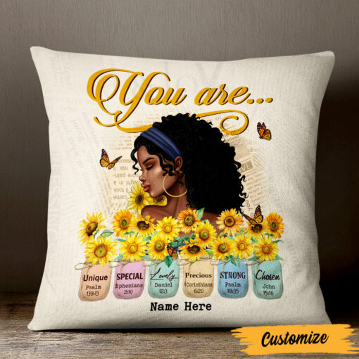 Personalized BWA Daughter You Are Pillow