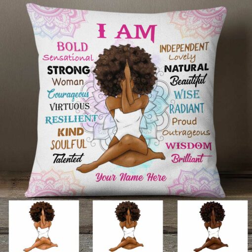 Personalized BWA I Am Pillow