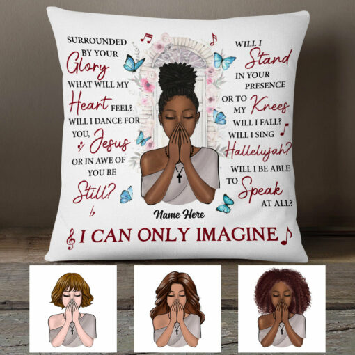 Personalized BWA Imagine Pillow