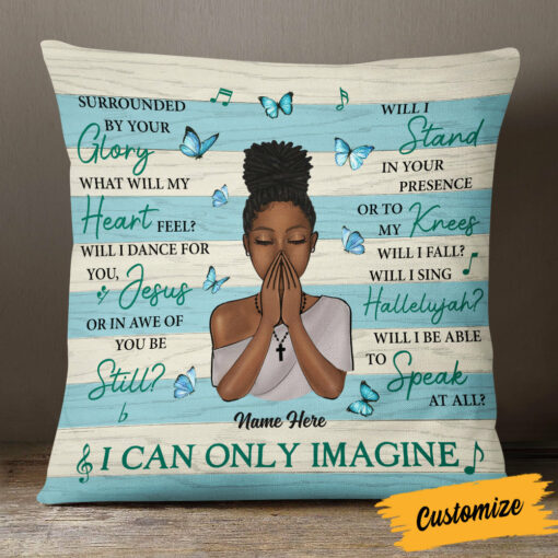 Personalized BWA Imagine Pillow