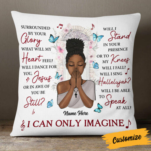 Personalized BWA Imagine Pillow