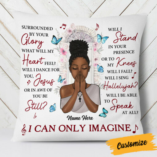 Personalized BWA Imagine Pillow