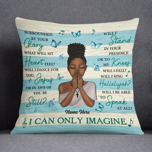 Personalized BWA Imagine Pillow