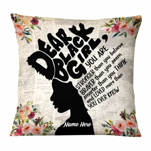 Personalized BWA You Are Stronger Than You Believe Pillow