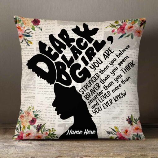 Personalized BWA You Are Stronger Than You Believe Pillow