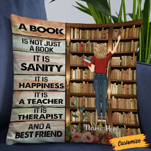 Personalized Books Pillow