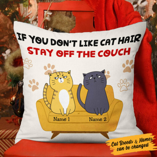 Personalized Cat Hair Furniture Pillow