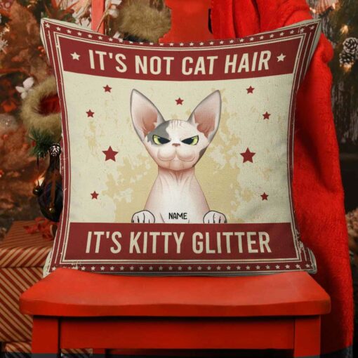 Personalized Cat Hair Pillow