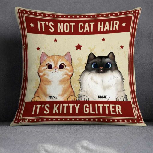 Personalized Cat Hair Pillow